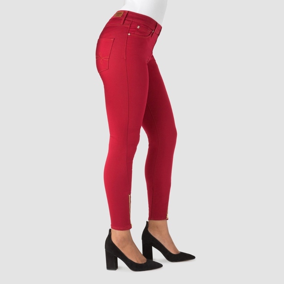 Denizen Denim - Denizen High Rise Ankle Skinny Jeans Berry New